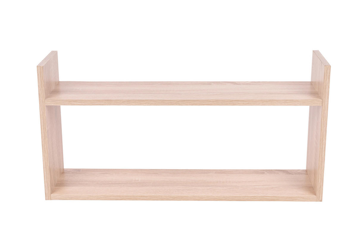 WANDREGAL  - Eichefarben, Basics, Holzwerkstoff (70/18/35cm)