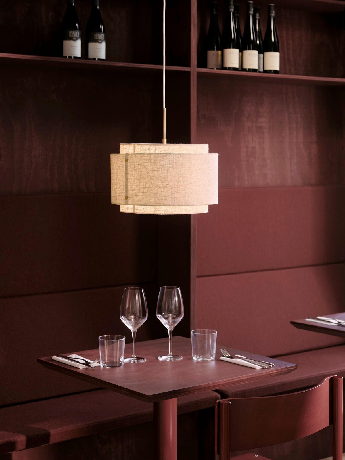 HÄNGELEUCHTE Takai 30/31 cm  - Beige, Design, Textil (30/31cm) - Nordlux