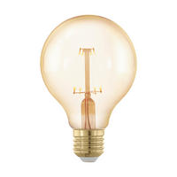 LED-FILAMENT-LEUCHTMITTEL   E27 4,5 W 400 lm  - Cognac, Basics, Glas (8,0/12,6cm) - Eglo