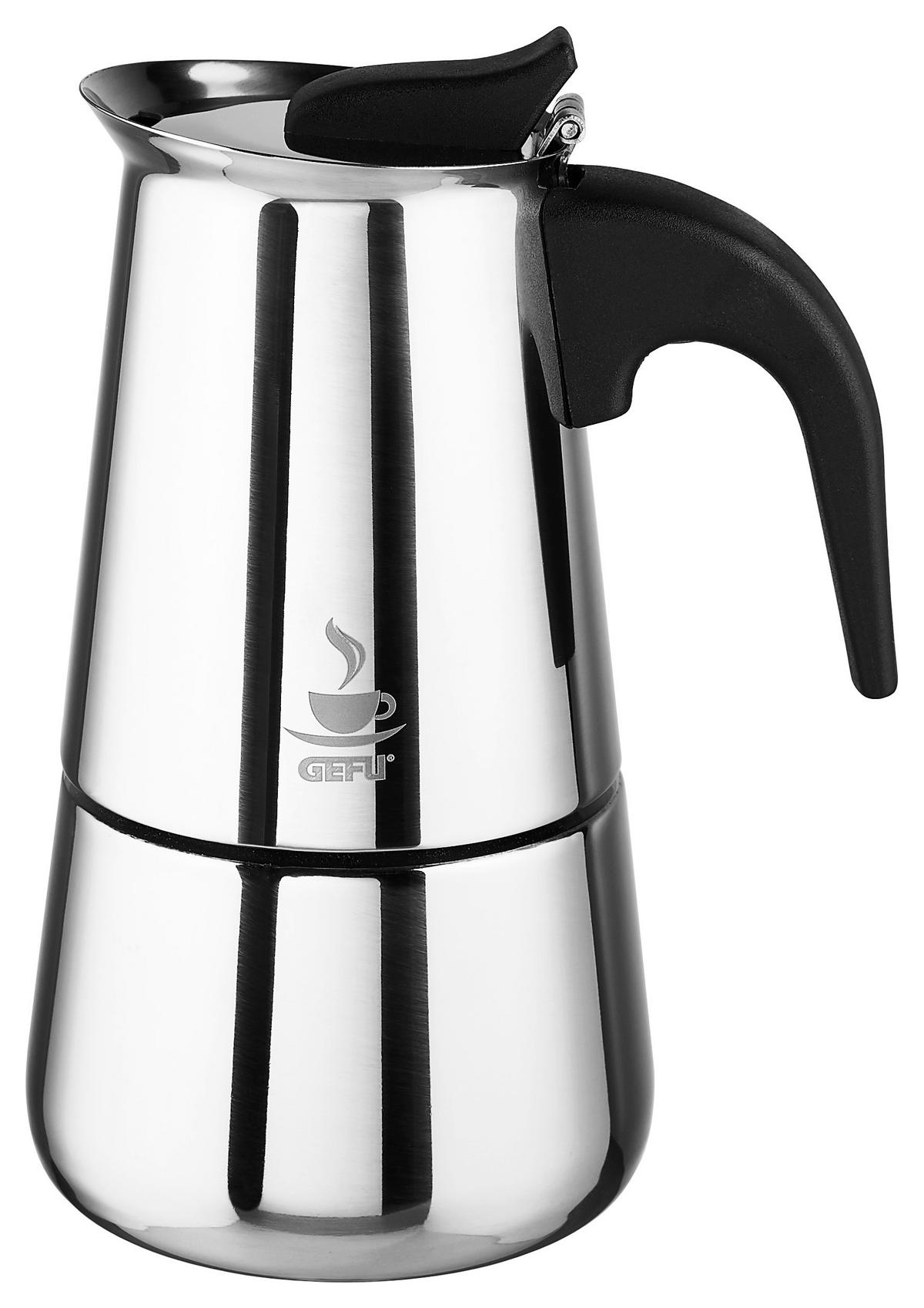 ESPRESSOKOCHER  - Silberfarben, Basics, Metall (8,0/15,0cm) - Gefu