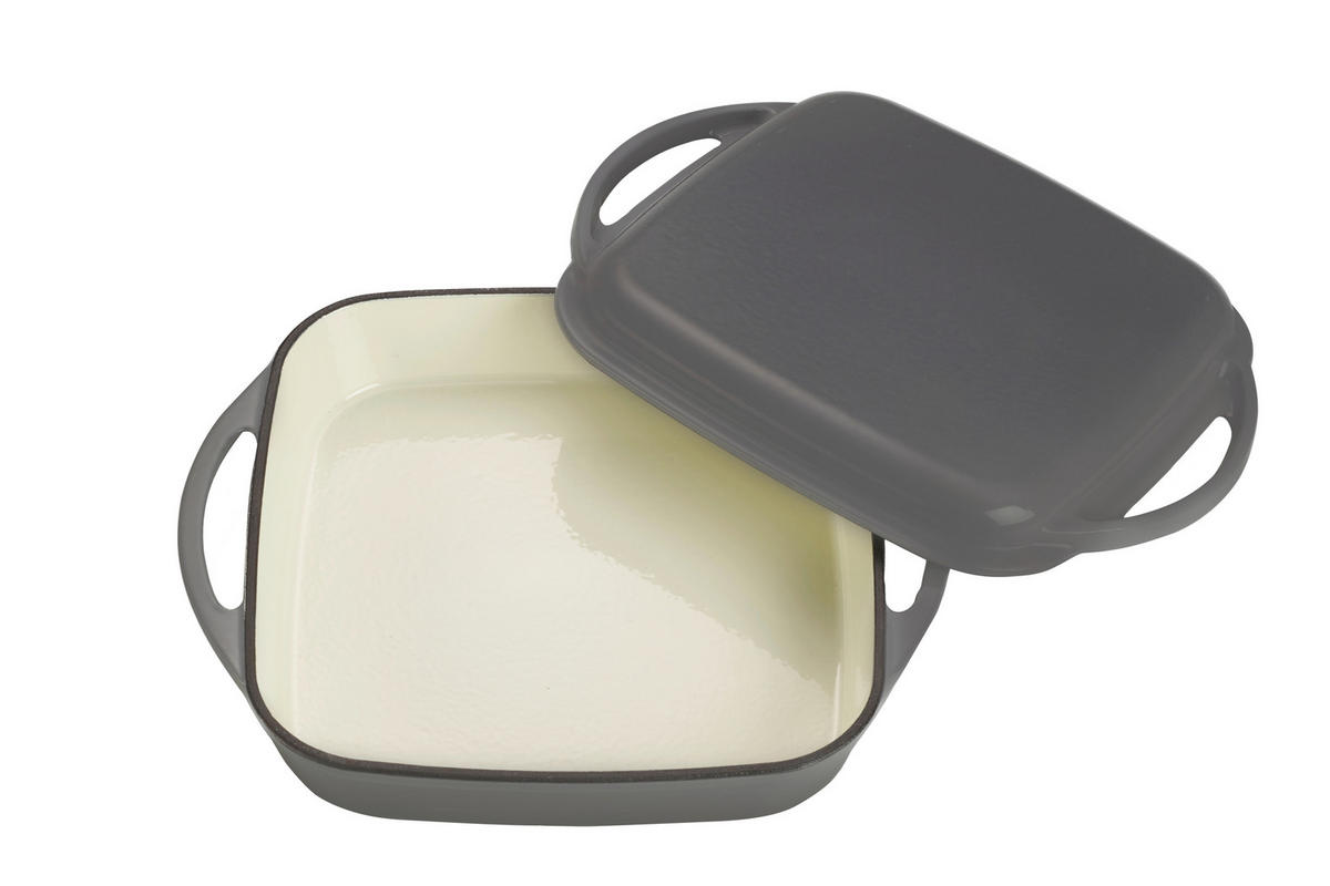 PEKÁČ 1,5 l - sivá, Basics, kov (25,5/6/31cm) - Echtwerk