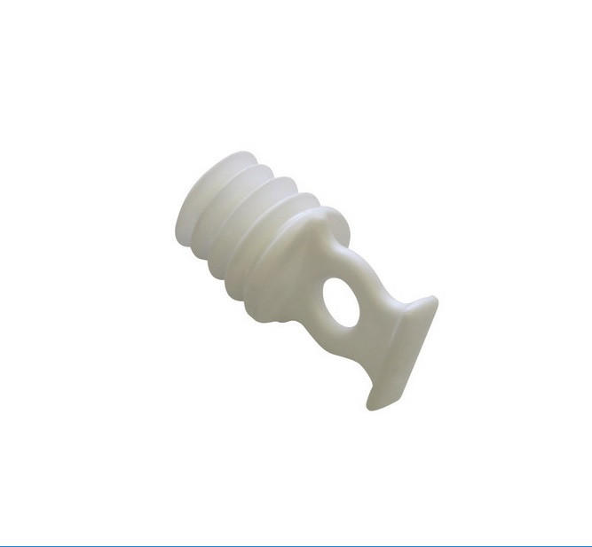 DODACI ZA ŠINU ZA ZAVESU bela plastika  - bela, Osnovno, plastika