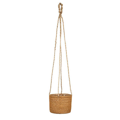 KVETNÍK prírodné materiály, 17/17/15 cm - prírodná farba, Natur, prírodné materiály (17/17/15cm)