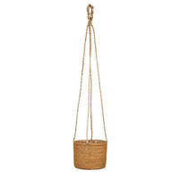 KVETNÍK prírodné materiály, 17/17/15 cm - prírodná farba, Natur, prírodné materiály (17/17/15cm)