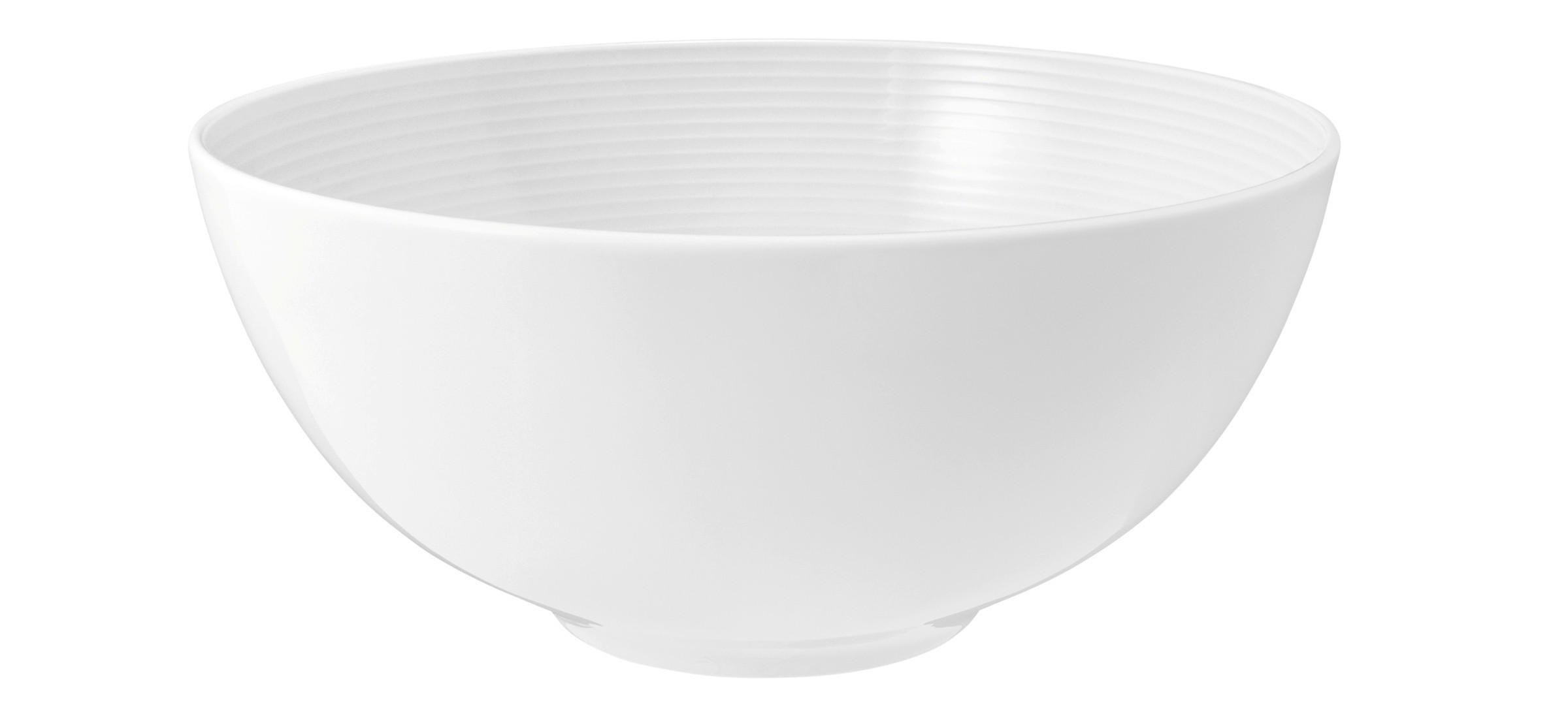 SCHÜSSEL Keramik Porzellan  - Weiß, Basics, Keramik (21,2cm) - Seltmann Weiden