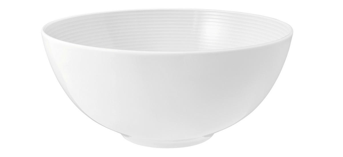 SCHÜSSEL Beat weiß uni 21,2 cm   - Weiß, Basics, Keramik (21,2cm) - Seltmann Weiden