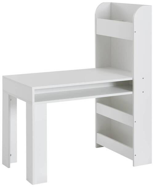 PSACÍ STŮL PRO MLÁDEŽ, bílá, 90/50/110 cm - bílá, Moderní, kompozitní dřevo (90/50/110cm) - MID.YOU