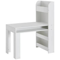 JUGENDSCHREIBTISCH 90/50/110 cm  in Weiss  - Weiss, Modern, Holzwerkstoff (90/50/110cm) - MID.YOU