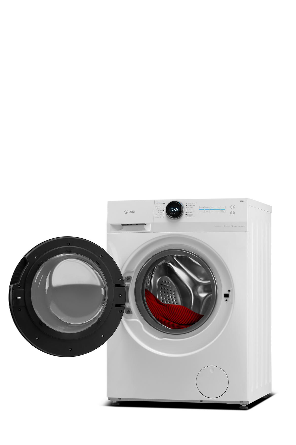 WASCHMASCHINE MF200W80WB-14AS   - Weiß, Basics, Metall (59,5/85/47,5cm) - Midea