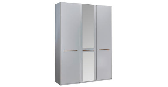 DREHTÜRENSCHRANK in Weiß - Eichefarben/Weiß, KONVENTIONELL, Glas/Holzwerkstoff (150/216/58cm) - Venda