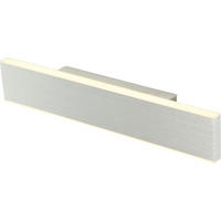 LED-WANDLEUCHTE 30/3,4/5,3 cm   - Alufarben, Design, Metall (30/3,4/5,3cm) - Hell