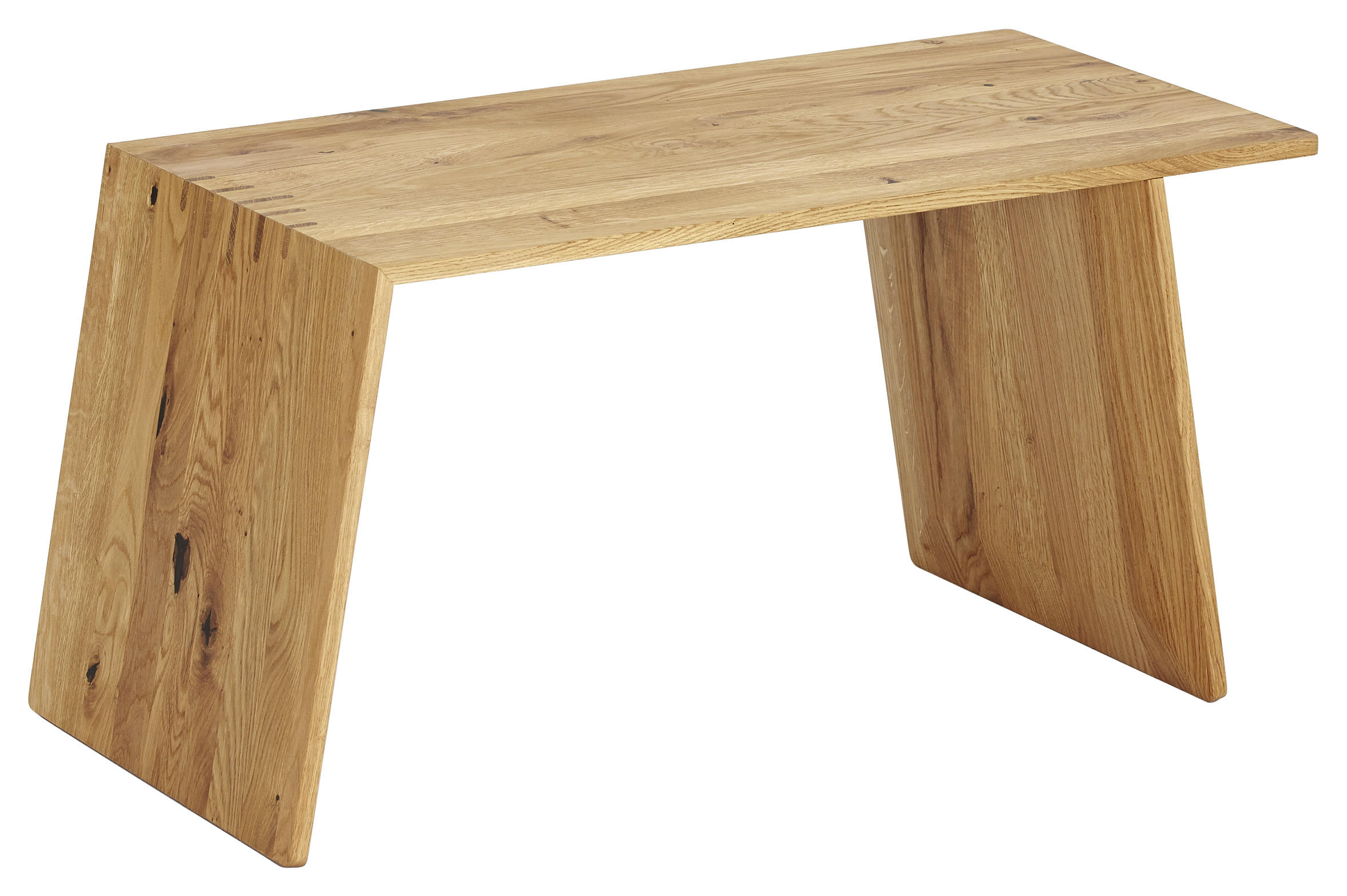 BEISTELLTISCH in Holz 76,6/38/37,6 cm  - Eichefarben, Design, Holz (76,6/38/37,6cm) - Team 7
