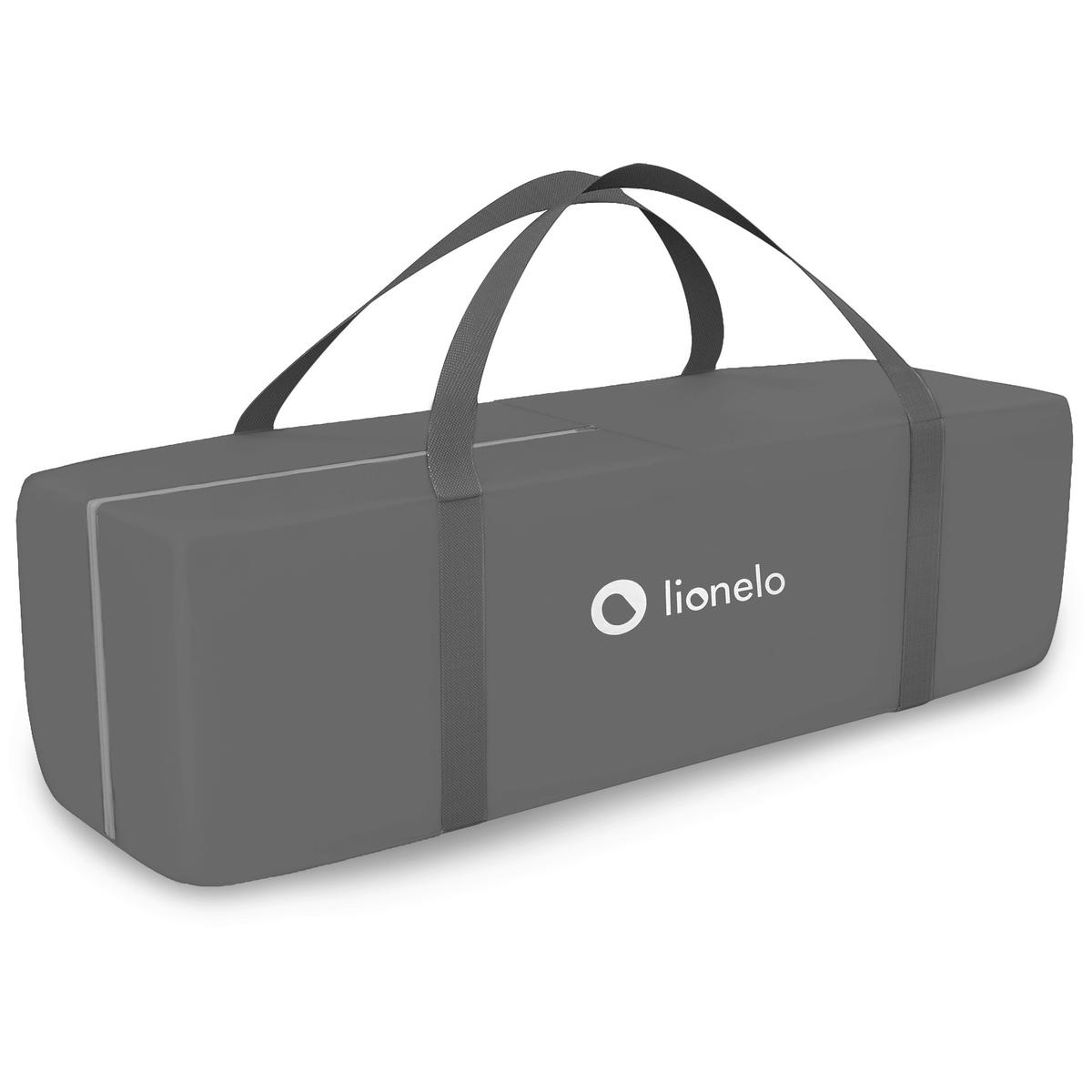REISEBETT Stefi Plus Grau, Weiß  - Weiß/Grau, Basics, Kunststoff (125/65/76cm) - Lionelo