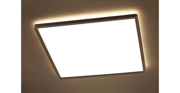 LED-DECKENLEUCHTE Giga 42/42/2,9 cm  - Weiß, Basics, Kunststoff (42/42/2,9cm) - Novel