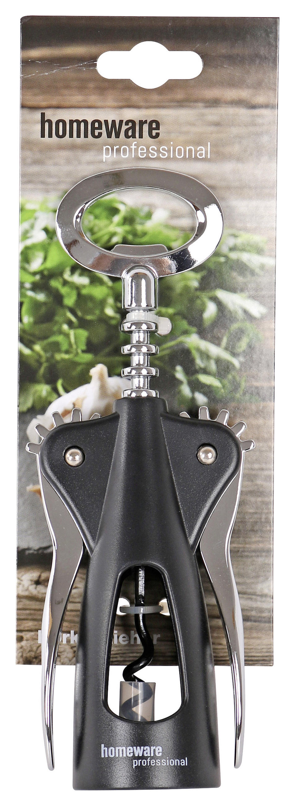 VADIČEP  - srebrne boje/crna, Basics, metal/plastika (20cm) - Homeware Profession.