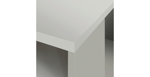 ANSTELLCONTAINER 43,8/115/80 cm - Platinfarben/Silberfarben, KONVENTIONELL, Glas/Holzwerkstoff (43,8/115/80cm) - Voleo
