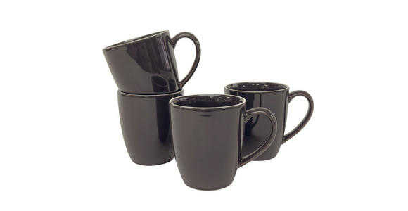 KAFFEEBECHERSET Bastia mocha 4-teilig  - Mokka, Trend, Keramik - Novel