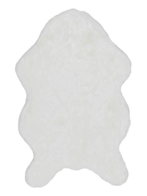 KUNSTFELL 60/90 cm Tender Weiß  - Weiß, KONVENTIONELL, Textil (60/90cm) - Schöner Wohnen