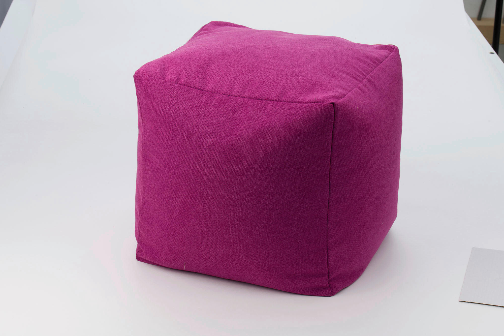 TABURET, textil, 40/40/40 cm - fialová, Basics, textil (40/40/40cm) - Novel