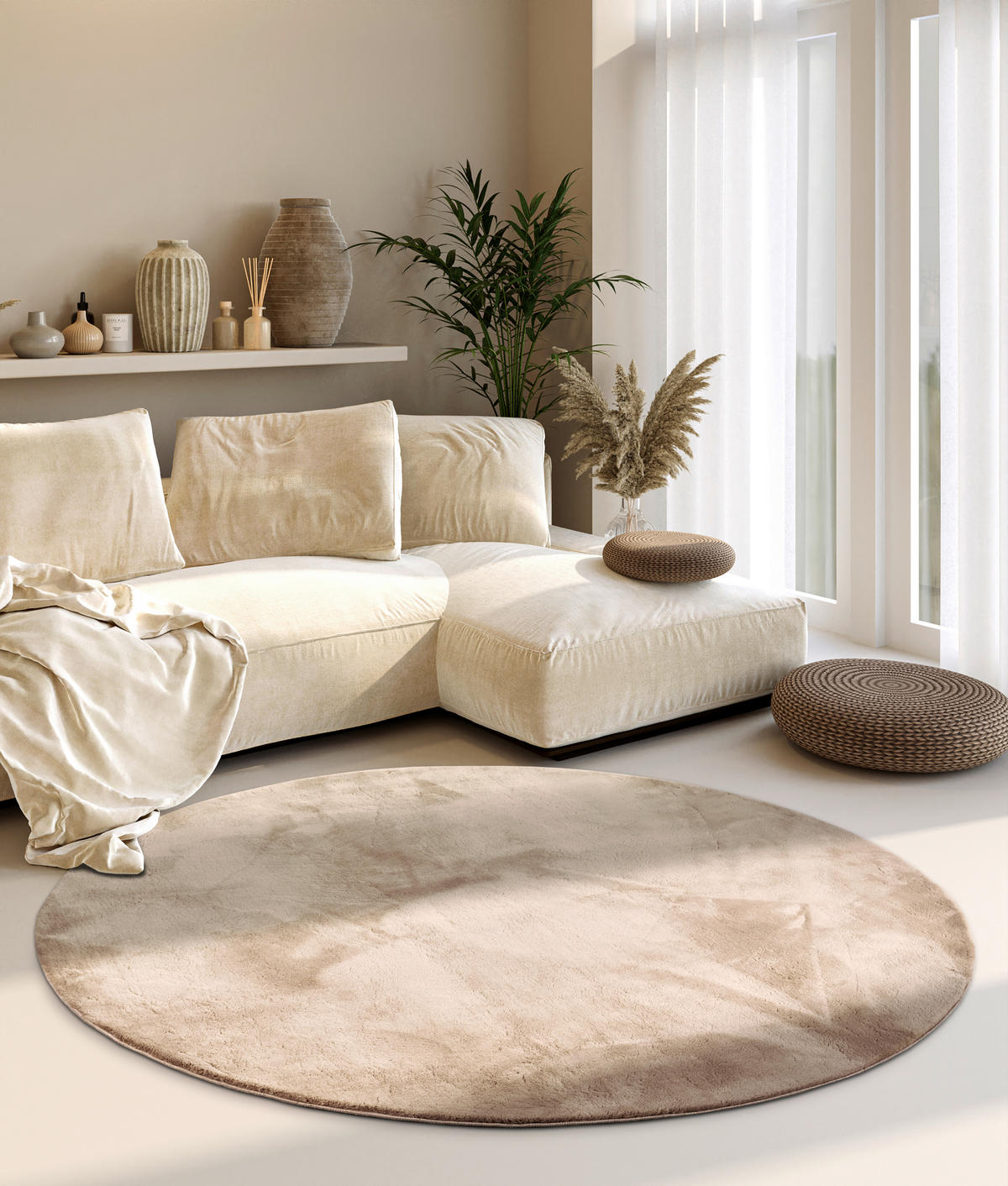 HOCHFLORTEPPICH 200 cm Kollektion 1899 Creme  - Creme, Basics, Textil (200cm) - Villeroy & Boch