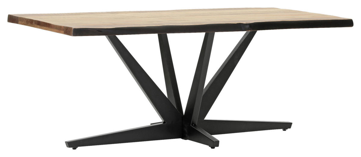 TISCHPLATTE Akaziefarben   - Akaziefarben, Design, Holz (200/100/5cm) - Landscape