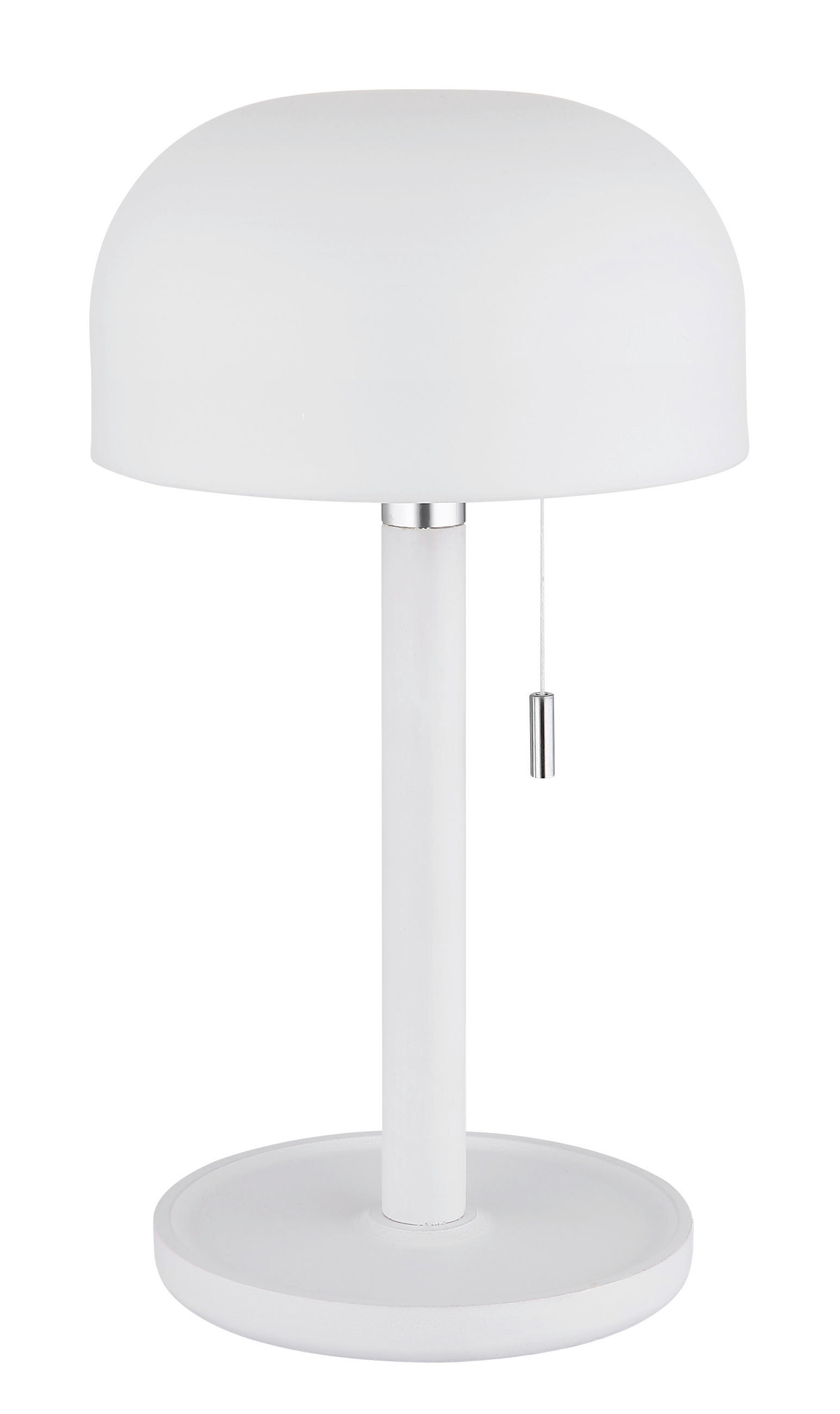 NAMIZNA SVETILKA ZA POLNJENJE  NORMAN      15/28 cm       - bela/opal, Konvencionalno, umetna masa/les (15/28cm) - Globo