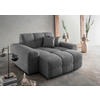 XXL-SESSEL - Anthrazit/Schwarz, MODERN, Kunststoff/Textil (181/87/155cm) - Livetastic