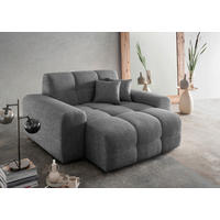 XXL-SESSEL - Anthrazit/Schwarz, MODERN, Kunststoff/Textil (181/87/155cm) - Livetastic