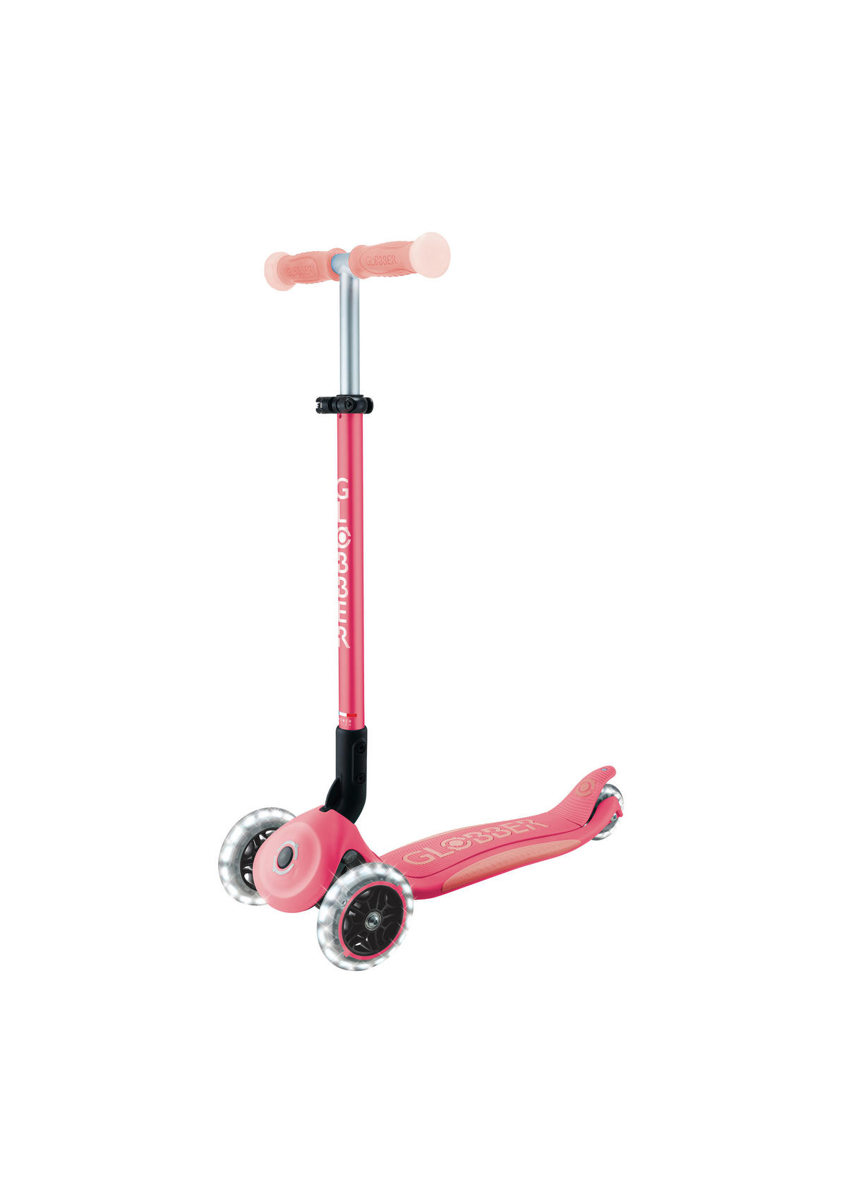 KINDERSCOOTER  - Rosa, Basics, Kunststoff (57.5/28/82.5cm) - GLOBBER