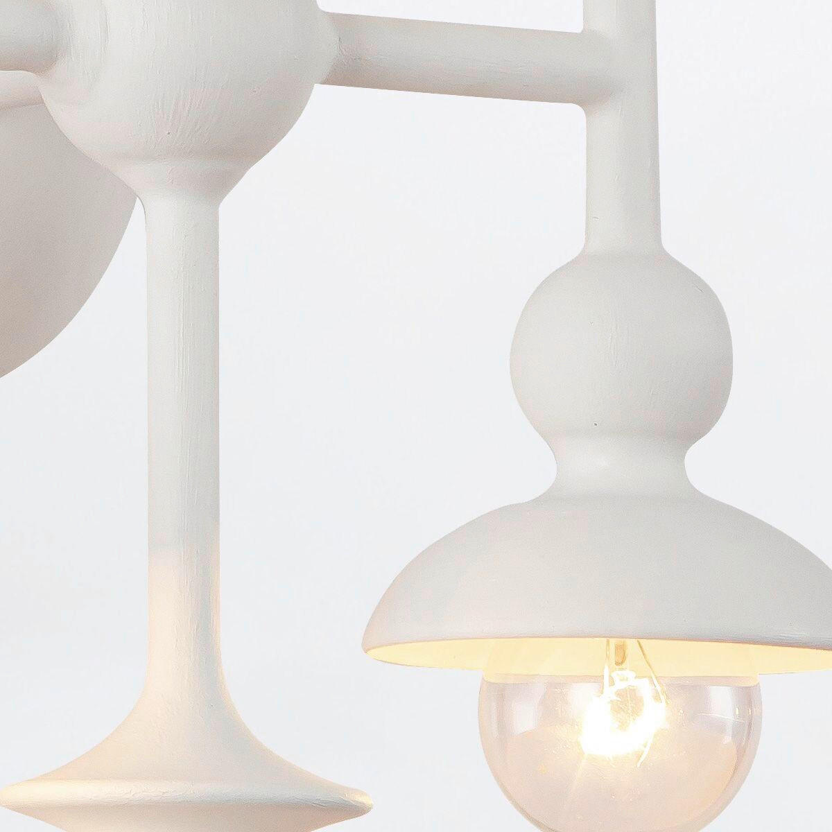 WANDLEUCHTE    - Weiß, KONVENTIONELL, Metall (35,6/27,9/14cm) - Elstead Lighting