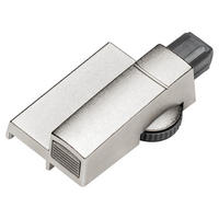 TÜRDÄMPFER  - Silberfarben, Kunststoff/Metall - Jutzler