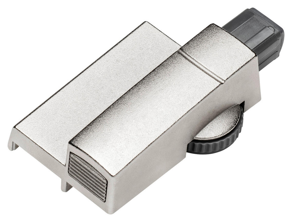 TÜRDÄMPFER  - Silberfarben, Kunststoff/Metall - Jutzler