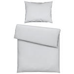 BETTWÄSCHE TANJA Satin 140/200 cm  - Silberfarben, Basics, Textil (140/200cm) - Novel