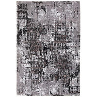 COVOR CU ȚESĂTURĂ PLATĂ  - argintiu, Basics, textil (160/230cm) - Obsession