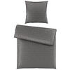 OBOUSTRANNÉ POVLEČENÍ, satén, antracitová, 135/200 cm - antracitová, Basics, textil (135/200cm) - Bio:Vio
