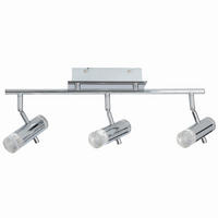 DECKENSTRAHLER 8,5/17 cm   - Klar/Chromfarben, Basics, Kunststoff/Metall (8,5/17cm) - Näve