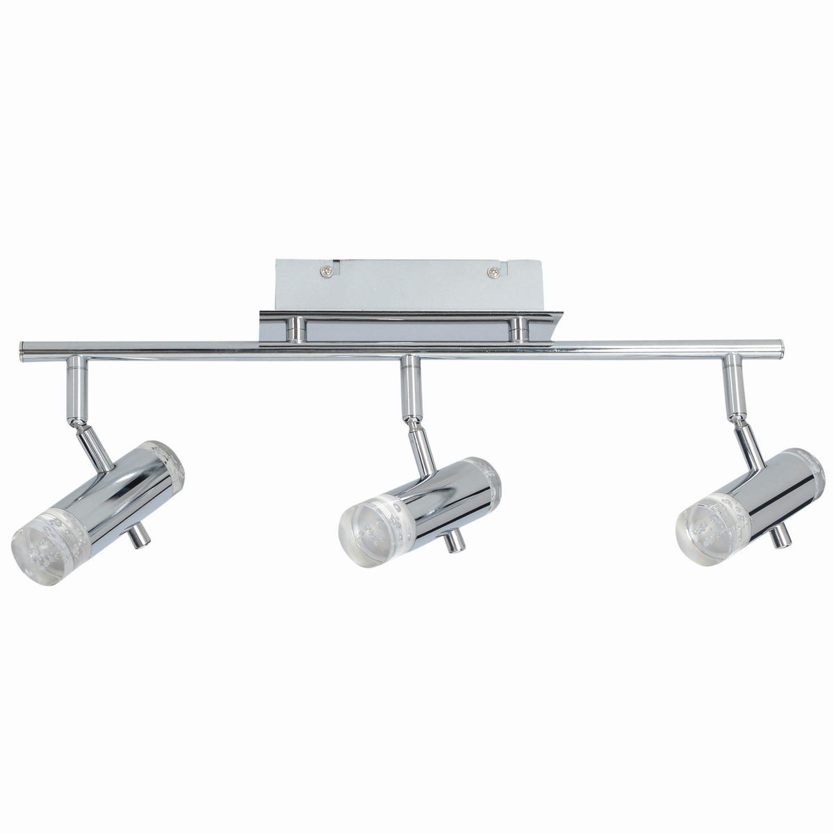 DECKENSTRAHLER 8,5/17 cm   - Klar/Chromfarben, Basics, Kunststoff/Metall (8,5/17cm) - Näve