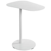 BEISTELLTISCH in Metall 53/38/60 cm  - Weiß, Trend, Metall (53/38/60cm)