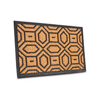 KOKOSMATTE  45/75 cm  Schwarz, Hellbraun  - Hellbraun/Schwarz, Basics, Naturmaterialien/Kunststoff (45/75cm)