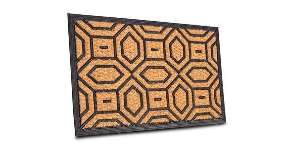 KOKOSMATTE 45/75 cm Mix Mats  - Hellbraun/Schwarz, Basics, Naturmaterialien/Kunststoff (45/75cm) - Esposa