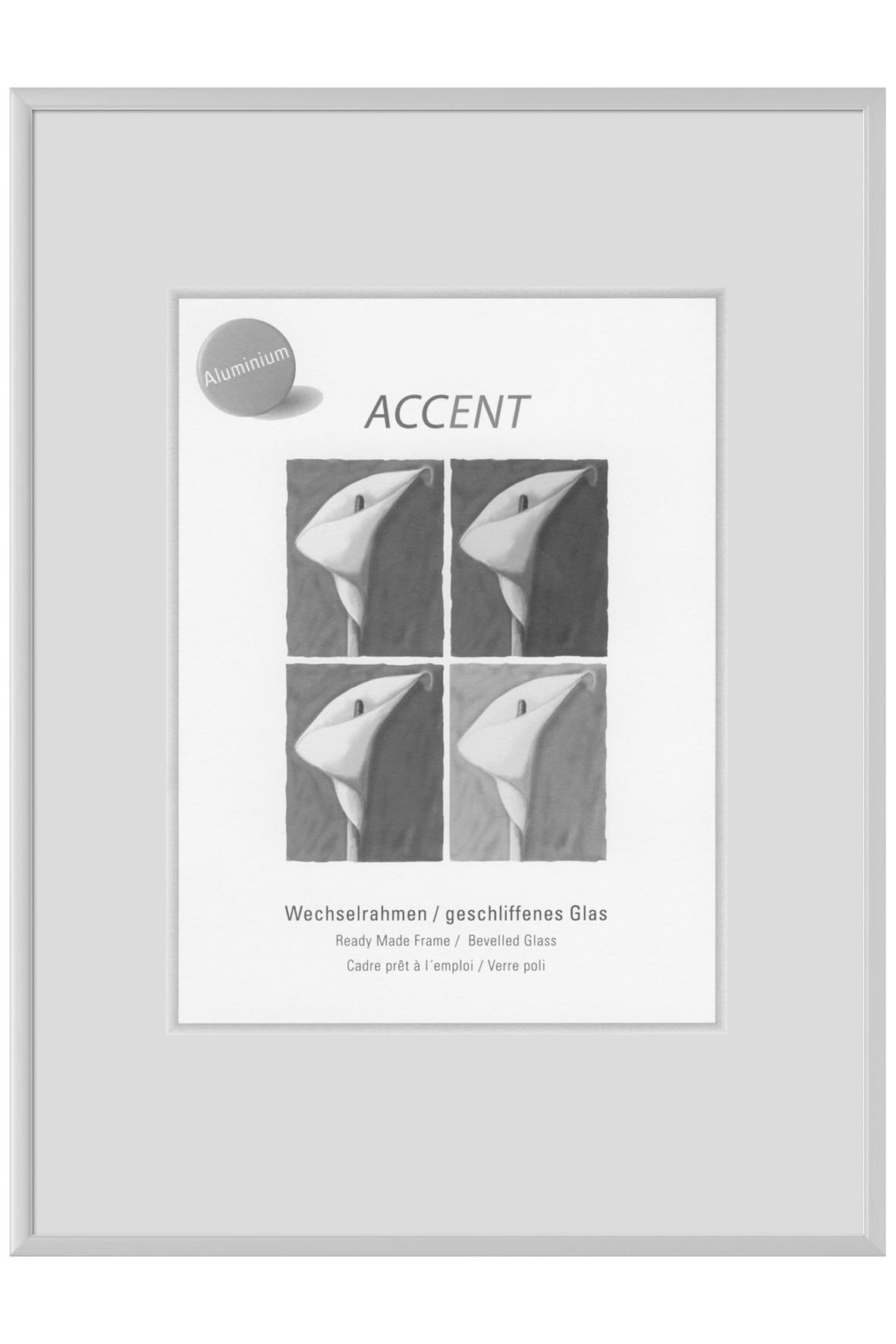 BILDERRAHMEN 22.5/31.2 cm  - Silberfarben, Basics, Metall (22.5/31.2cm) - Nielsen