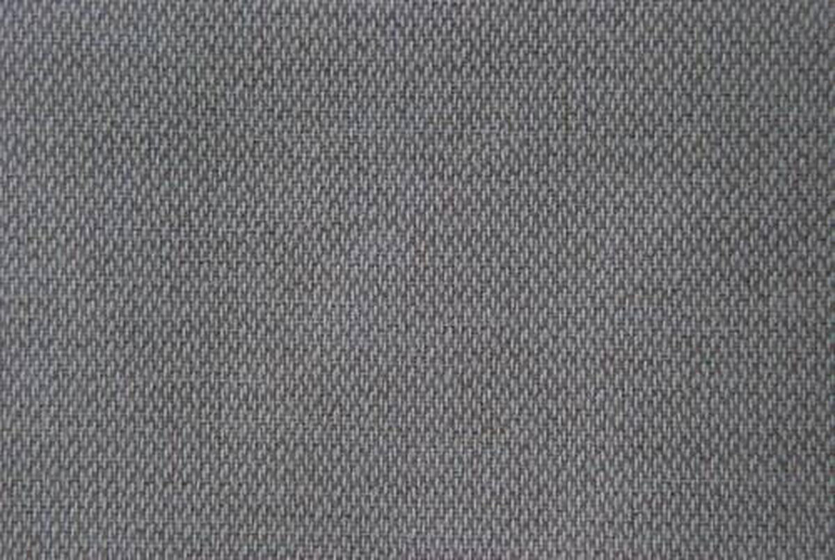 ECKSOFA Grau, Dunkelgrau Webstoff, Flachgewebe  - Dunkelgrau/Alufarben, Design, Kunststoff/Textil (198/278cm) - Carryhome