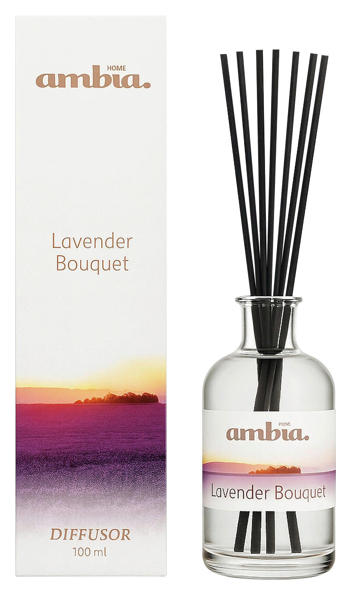 RAUMDUFT 100 ml Lavendel, orientalisch  - Grauweiß, Basics, Glas (100ml) - Ambia Home