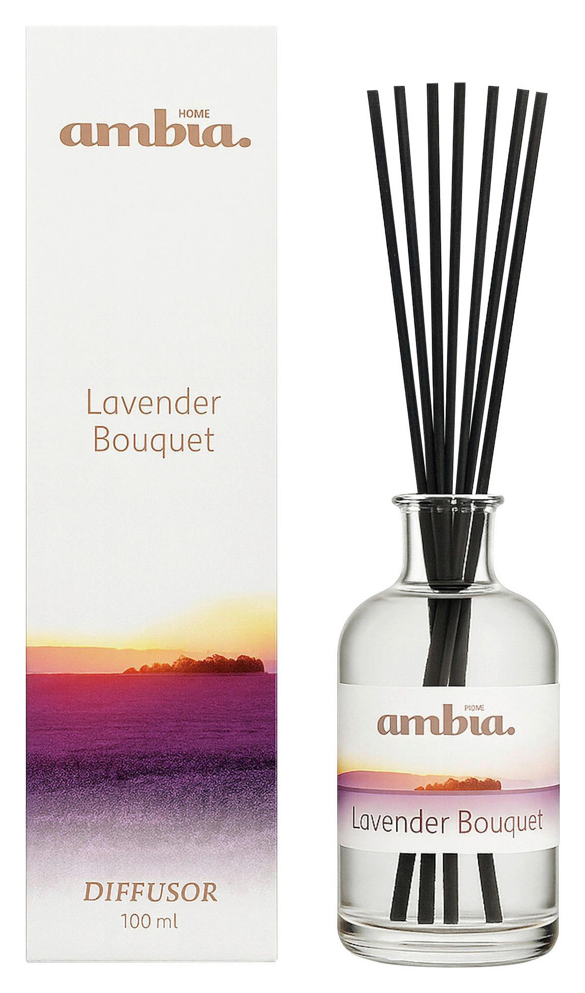 RAUMDUFT 100 ml Lavendel, orientalisch  - Grauweiß, Basics, Glas (100ml) - Ambia Home