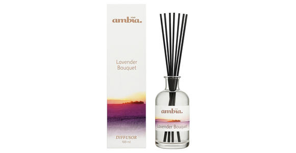 RAUMDUFT 100 ml Lavendel, orientalisch  - Grauweiß, Basics, Glas (100ml) - Ambia Home