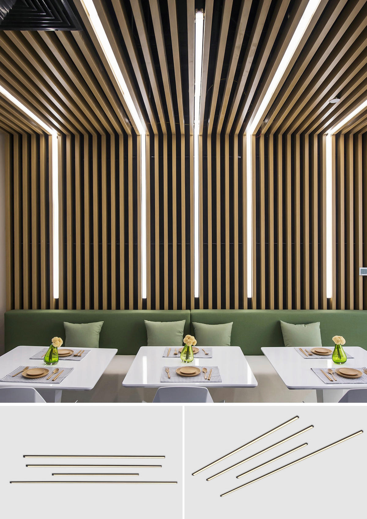 LED TRAKA - providno/crna, Trendi, plastika - Boxxx