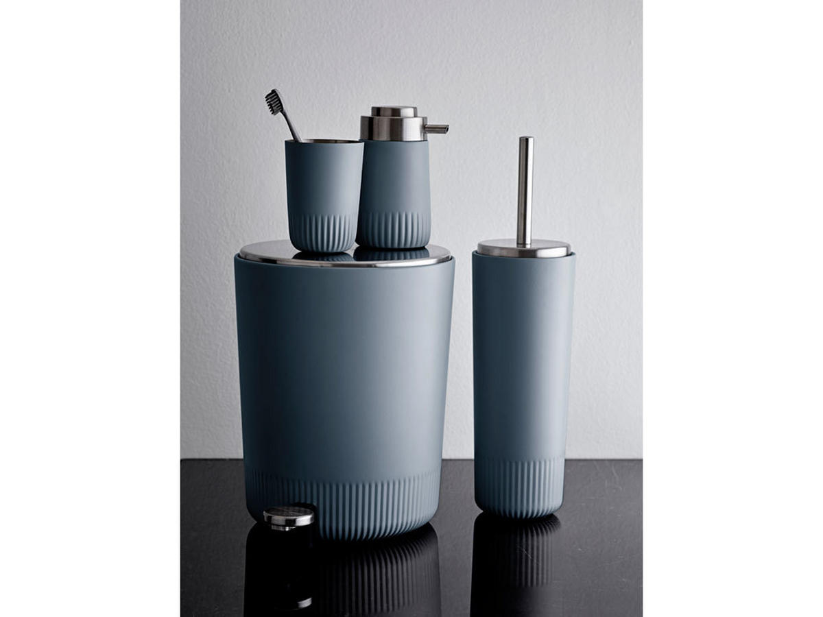 WC-BÜRSTE - Pastellblau, Trend, Kunststoff/Metall (11/30cm)