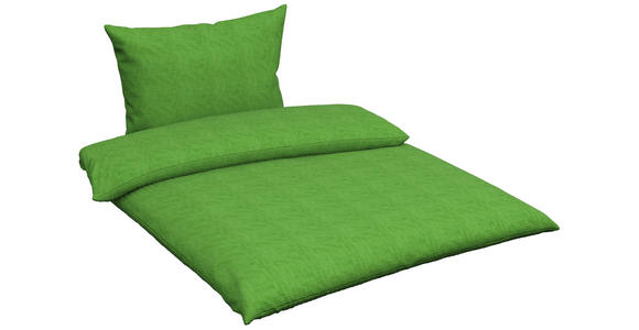 BETTWÄSCHE 140/200 cm - Grün, Basics, Textil (140/200cm) - Esposa