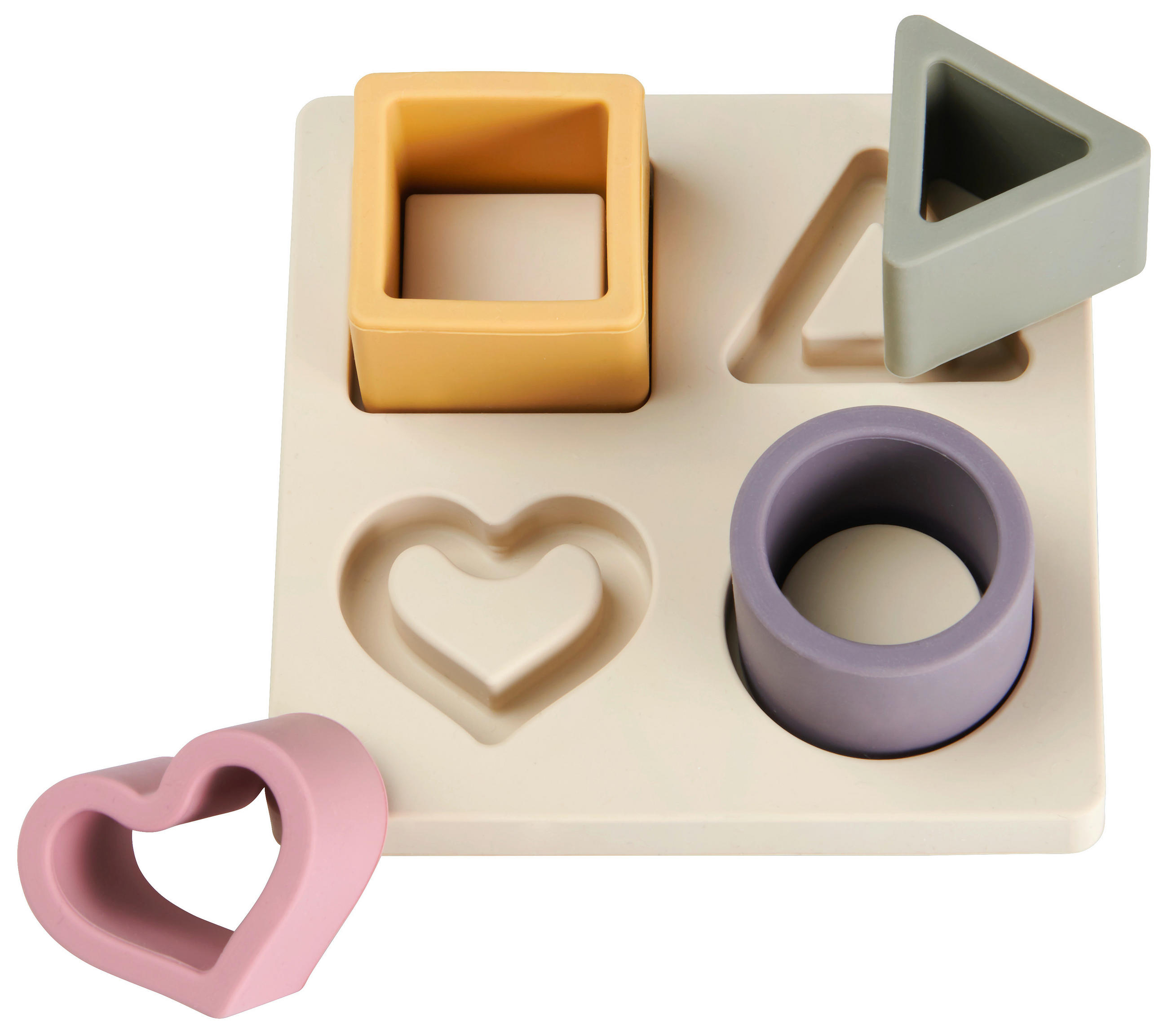 STECKBAUSTEINE RAINBOW  - Multicolor, Trend, Holz/Kunststoff - My Baby Lou