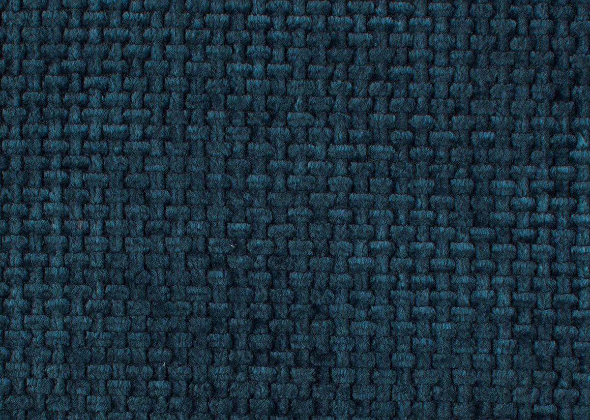ECKSOFA in Webstoff Dunkelblau  - Schwarz/Dunkelblau, Modern, Kunststoff/Textil (180/297cm) - Welnova